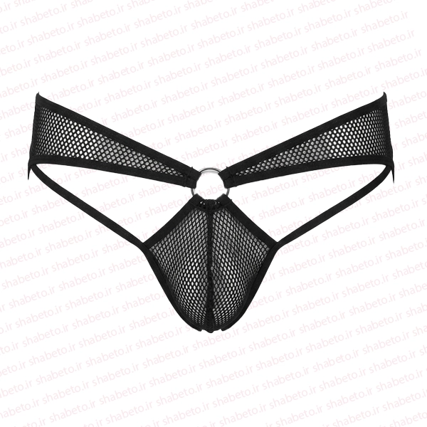 شورت فانتزی مردانه توری حلقه دار فروشگاه اینترنتی شب تو