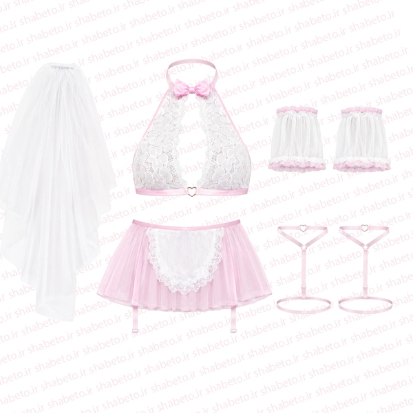 women-bride-custom-4151-1 لباس کاستوم فانتزی عروس به همراه تور سر فروشگاه اینترنتی شب تو