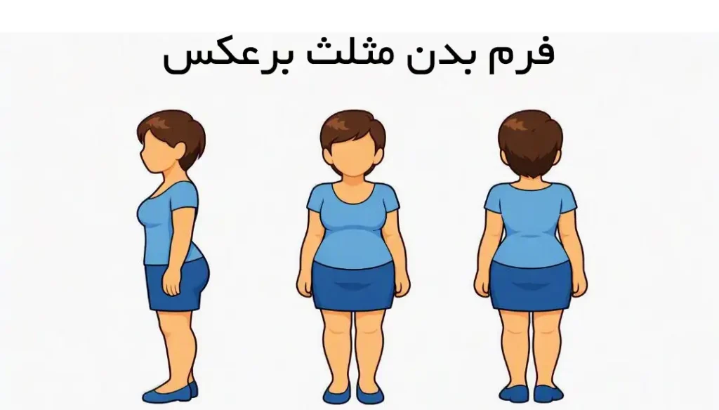 انتخاب لباس خواب برای فرم بدن مثلث معکوس (Inverted Triangle)