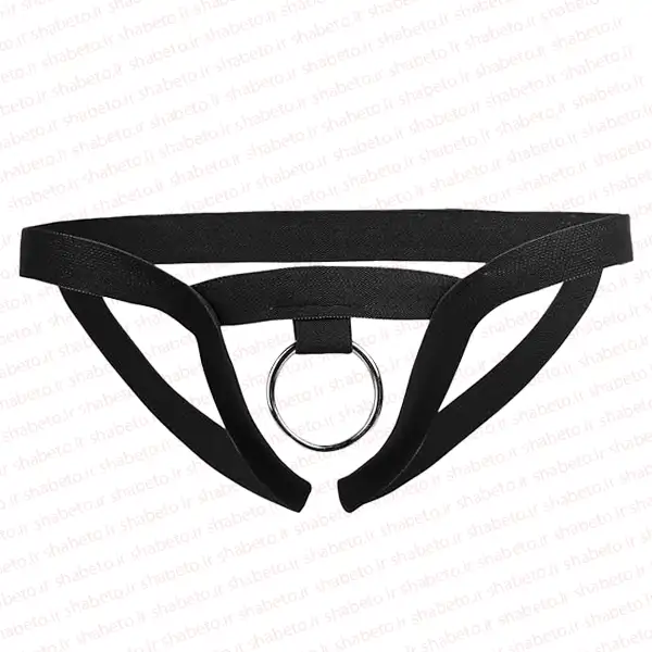 men-ring-back-open-short-1 شورت فانتزی مردانه پشت باز حلقه دار نمای روبرو فروشگاه شب تو